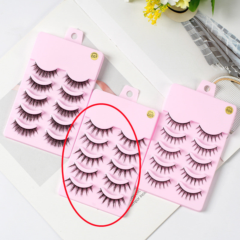 5 Pairs Manga Lashes Doll Eye Effect
