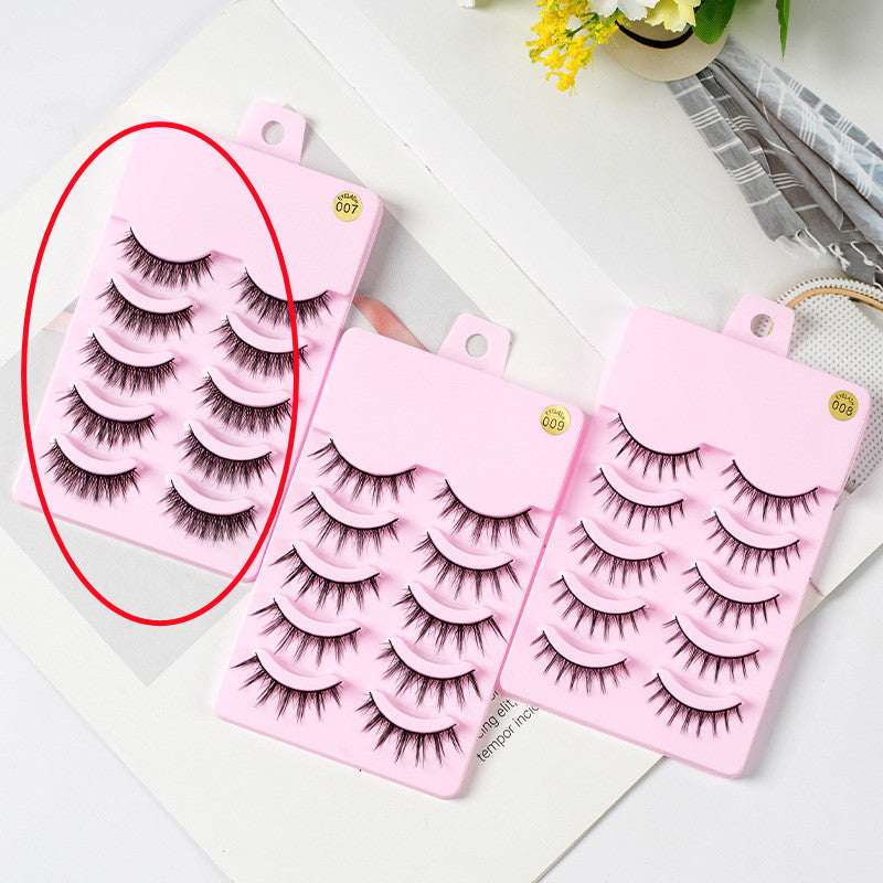 5 Pairs Manga Lashes Doll Eye Effect