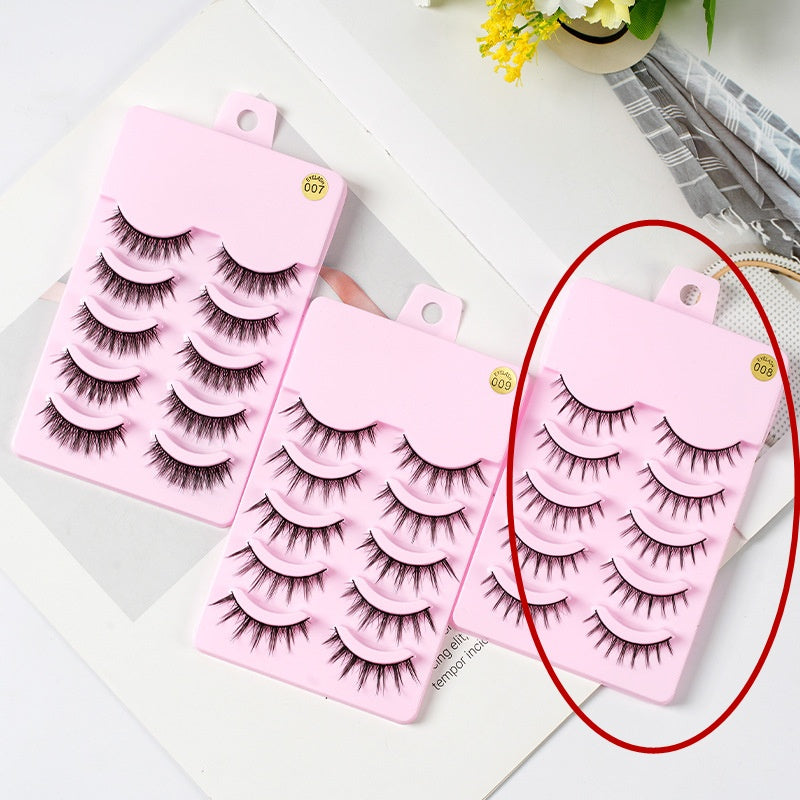 5 Pairs Manga Lashes Doll Eye Effect
