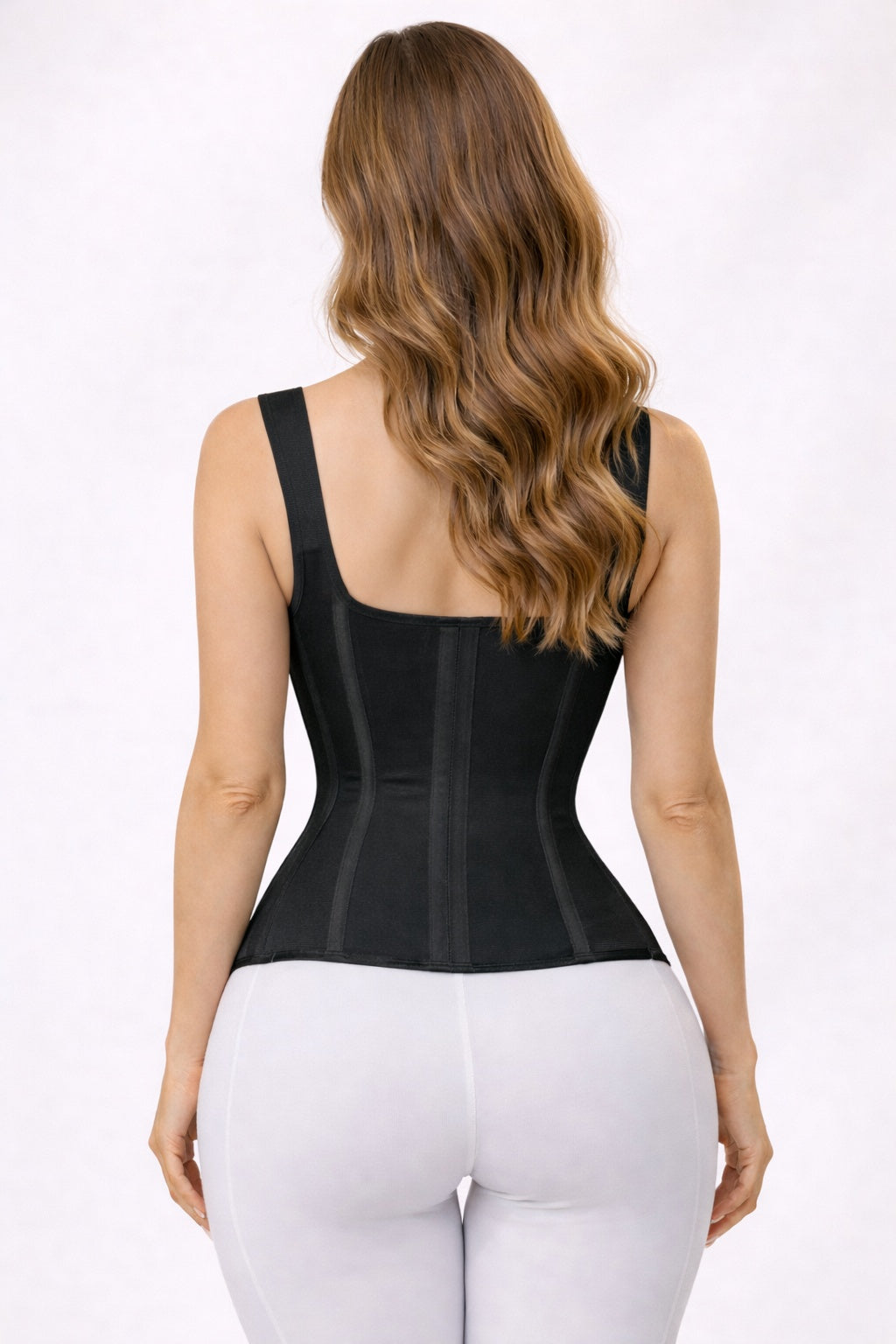 Waist Trainer For Women Body Shaper Corset Vest Tank Top With Steel Bones